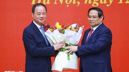 Trao quyết định bổ nhiệm Chủ tịch Viện Hàn lâm Khoa học và Công nghệ Việt Nam